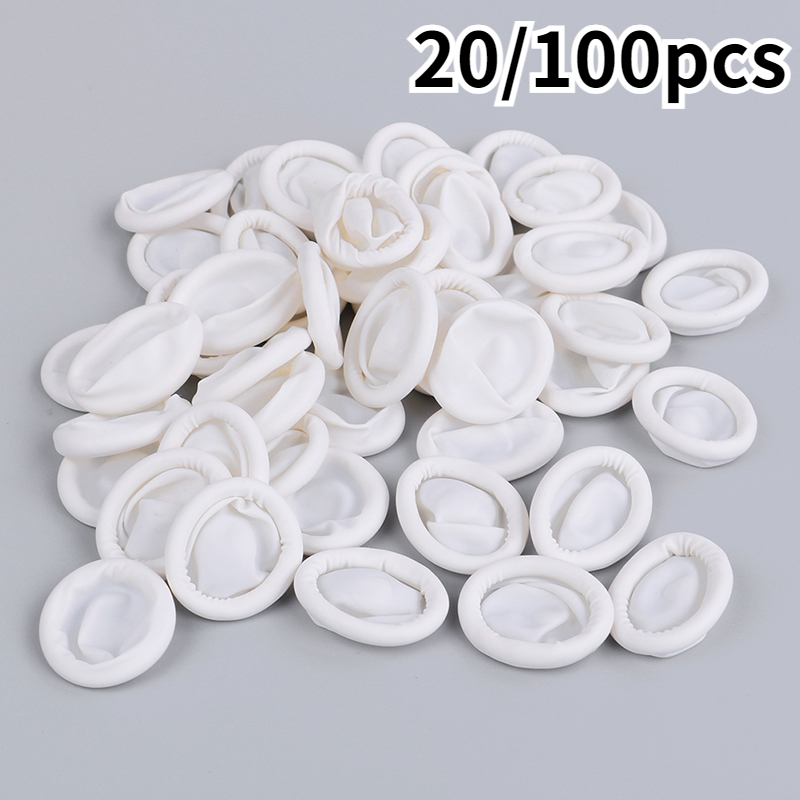 Latex Disposable Glove - 20/100/80/200/150pcs Disposable Anti Static Rubber Latex