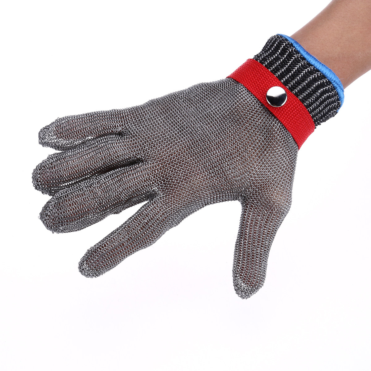1Pcs Metal Button Anti-Cut Pro - Cut Resistant Glove 评论和价格