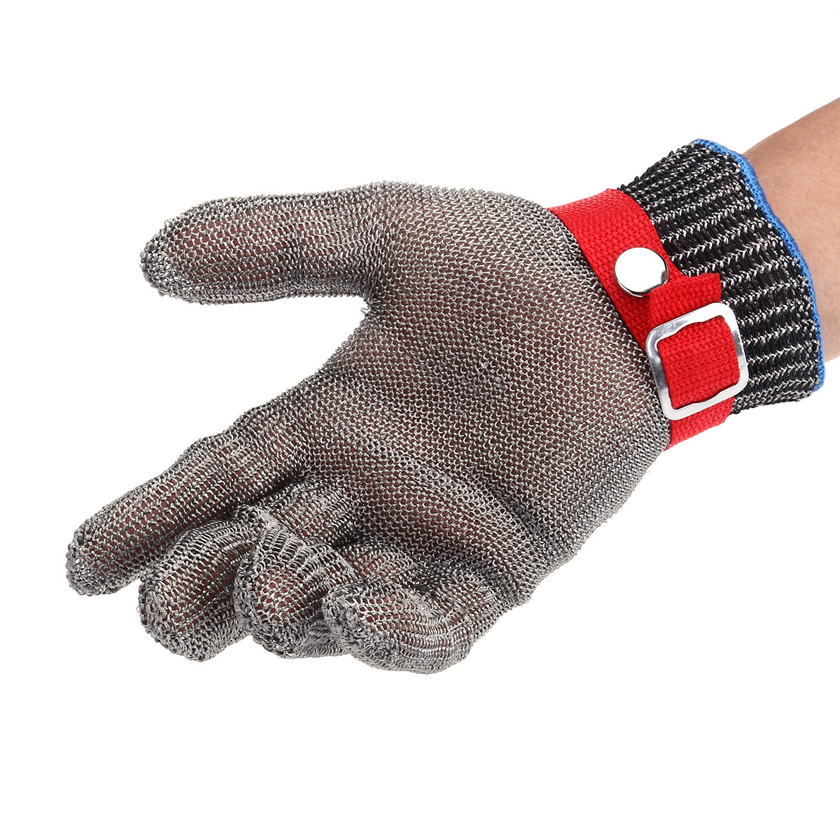1Pcs Metal Button Anti-Cut Pro - Cut Resistant Glove 评论和价格