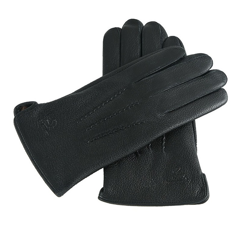 Men's faux deer leather wool-l - Wool Glove Lined 评论和价格