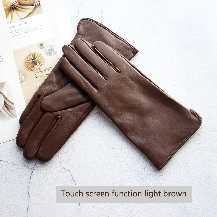 Women's Color Sheepskin Leathe - Leather Driving Glove 评论和价格