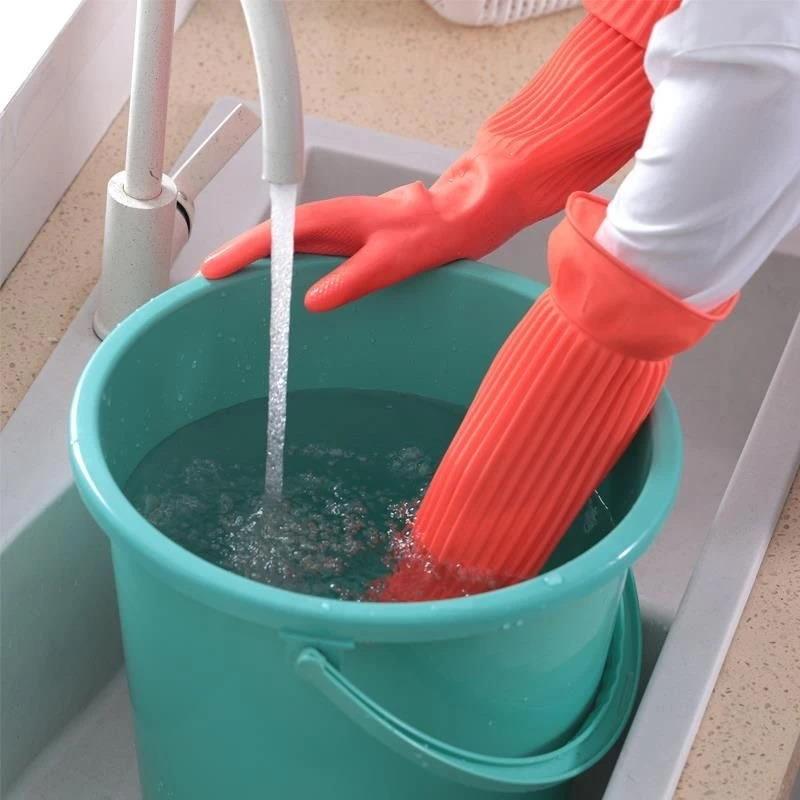 Long Reusable Rubber Dishwashi - Dish Glove Rubber 评论和价格