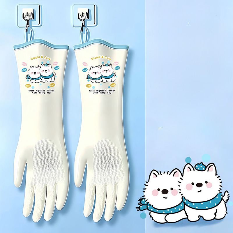 Nitrile Dishwashing Gloves Thi - Dish Glove Rubber 评论和价格